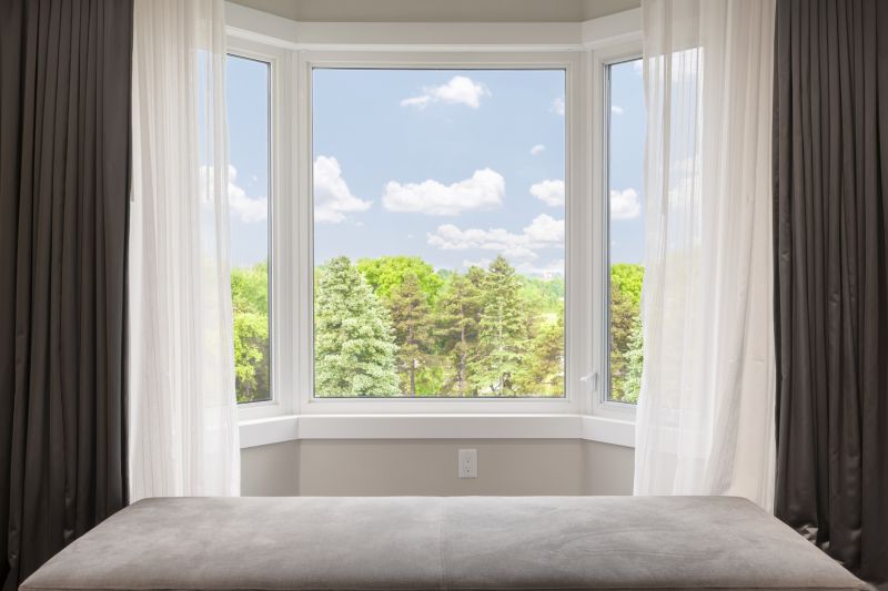 Home with Large Picture Windows